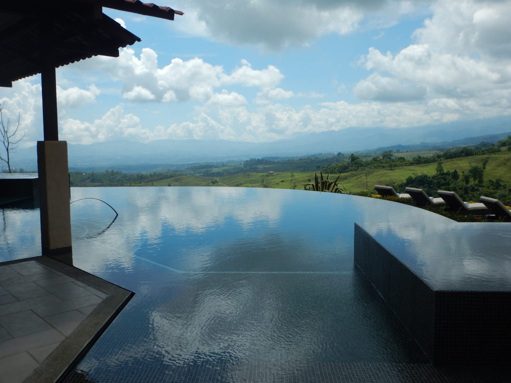 Infinity pool at Alta Gracia - A place to transform