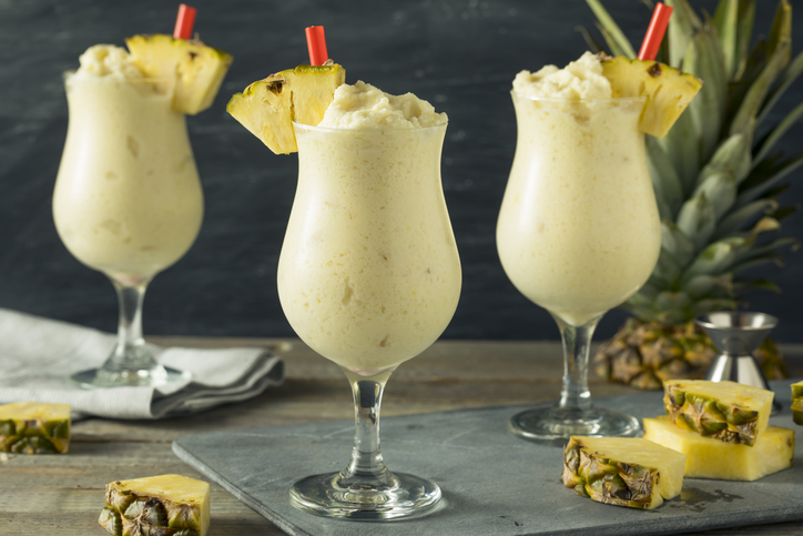 3 Ingredient Alcohol Free Frozen Pina Colada