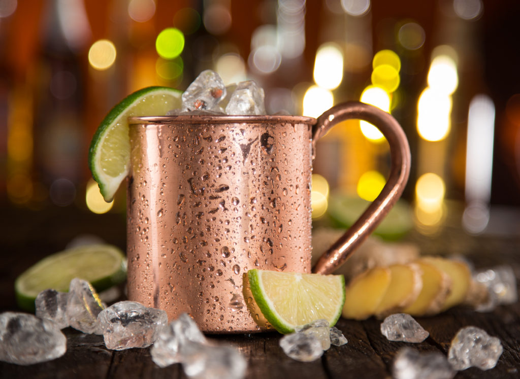 Alcohol Free Moscow Mule. 