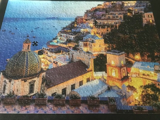Puzzle depicting Portofino seascape